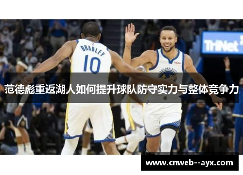 范德彪重返湖人如何提升球队防守实力与整体竞争力 范德彪重返湖人如何提升球队防守实力与整体竞争力