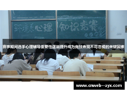 赛事期间选手心理辅导重要性逐渐提升成为竞技表现不可忽视的关键因素 赛事期间选手心理辅导重要性逐渐提升成为竞技表现不可忽视的关键因素