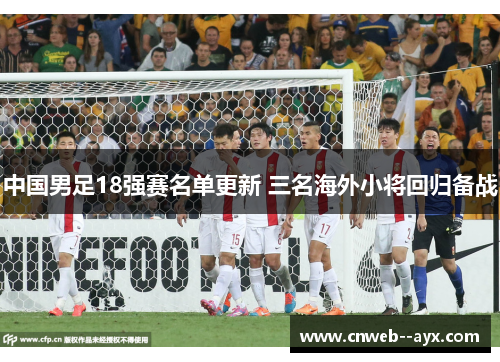 中国男足18强赛名单更新 三名海外小将回归备战 中国男足18强赛名单更新 三名海外小将回归备战